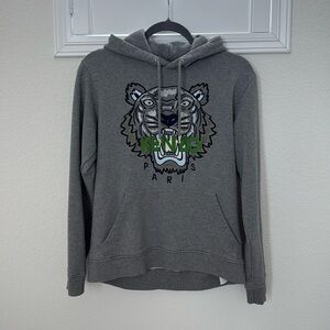 Kenzo hooded tiger logo sweatshirt